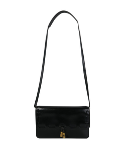 Hermès Sac Bandouliere Pompon En Cuir Bag,Leather,Black,DB,K in Square,1*